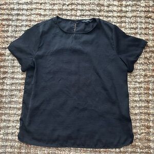 Banana Republic Black Short Sleeve Top